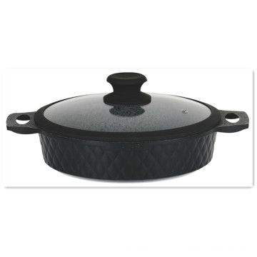 custom cookware Granite Non-stick coating food warmer set Manufacturer stockpot enamel Casserole